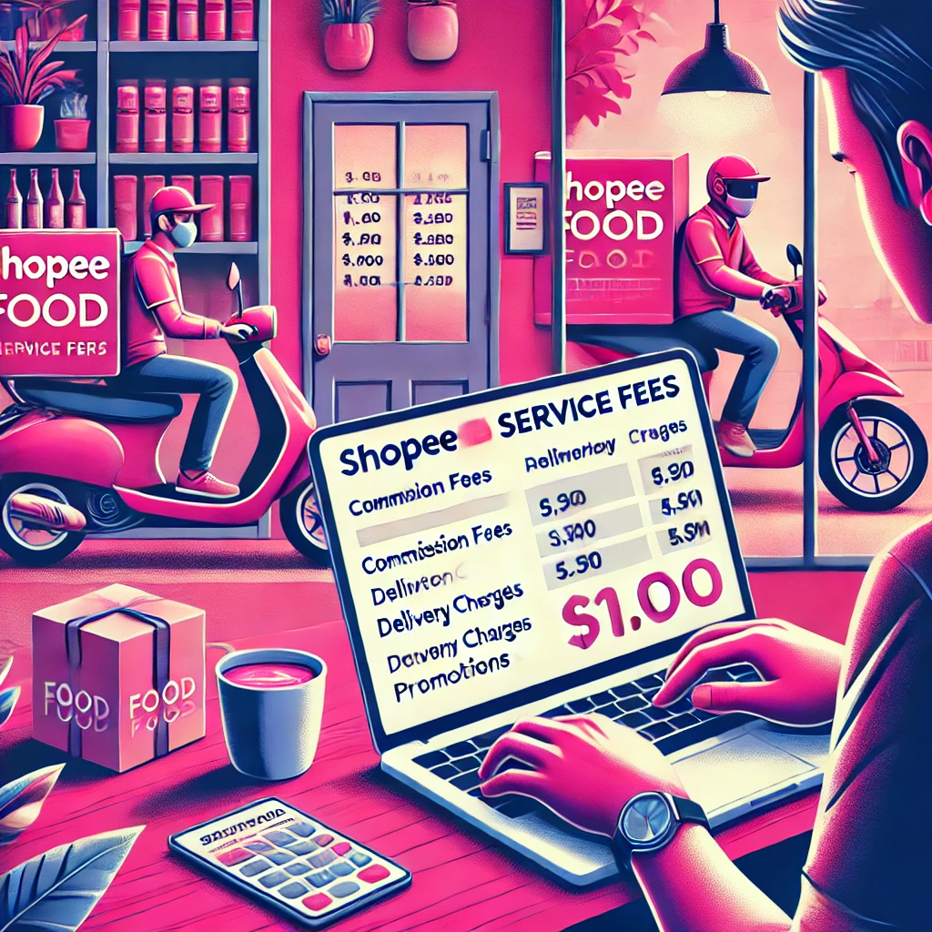 biaya layanan shopee food biaya admin shopee food biaya lain lain shopee food