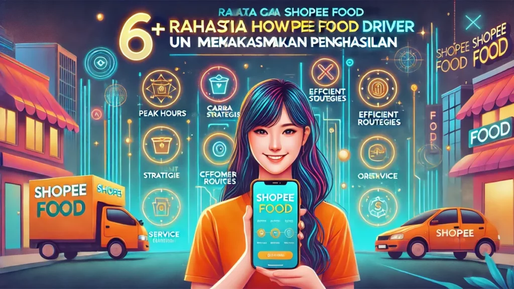 cara kerja shopee food driver